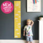 Personalised Dream Big Canvas Height Chart, thumbnail 10 of 10