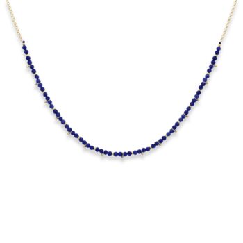 Salus Lapis Lazuli Gemstone Necklace, 2 of 6