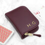 Personalised Luxury Leather Playing Cards Case, thumbnail 6 of 12