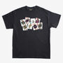 Newcastle Scattered Playing Cards T Shirt, thumbnail 1 of 4