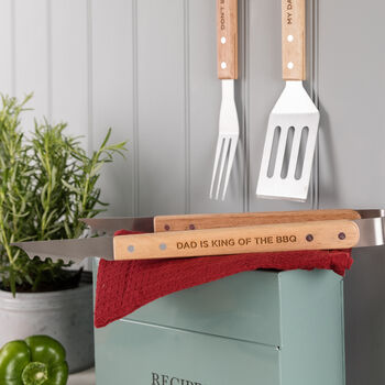 Personalised Father's Day BBQ Tool Kit, 8 of 10