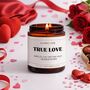 Funny Valentines Gifts For Him True Love Candle For Couples, thumbnail 1 of 10