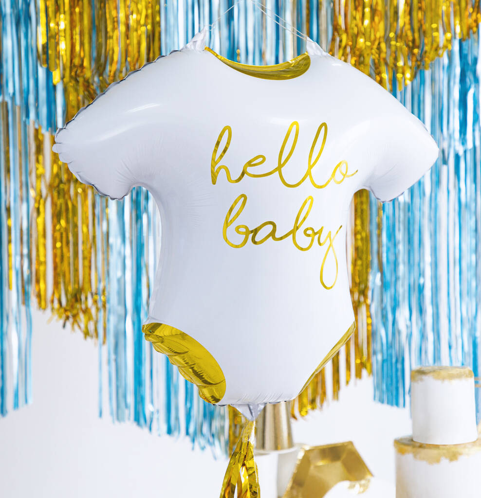 Baby Romper Shaped Foil Balloon, 1 of 2