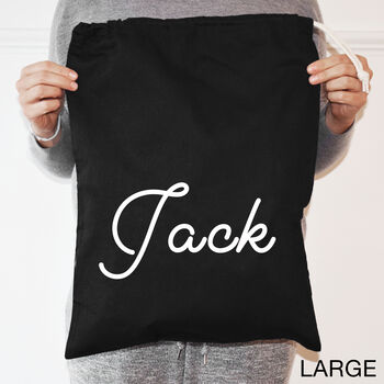 Personalised Name Gift Sack, 5 of 6
