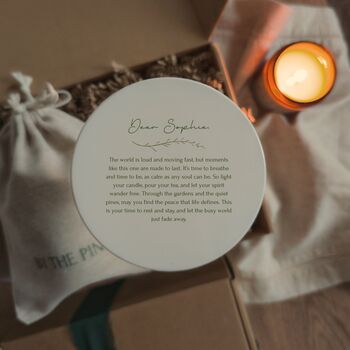 Personalised Self Care Candle Gift, 5 of 7