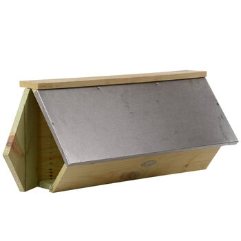 Handcrafted Swift Nesting Box Fsc® Pinewood Bird House, 10 of 12