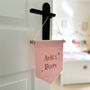Pink Personalised Room Banner For Girl's Bedroom, thumbnail 1 of 7