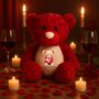 Personalised Love Bear Large Red Teddy Bear, thumbnail 2 of 7