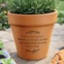 Personalised Terracotta Plant Pot, thumbnail 3 of 4