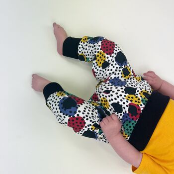 Bright Spot Grow With Me Organic Baby Leggings, 2 of 2