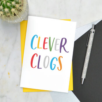Clever Clogs Card, 2 of 2