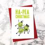 10 Christmas Food Pun Cards, Two X Five Designs, thumbnail 2 of 6