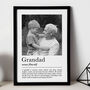 Personalised Grandad Print, Gift For Grandpa, thumbnail 1 of 5