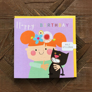 Kitten Happy Birthday Card, 5 of 5