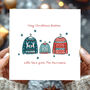Family Of Three Christmas Cards Single Card Or 10 Pack, thumbnail 1 of 5