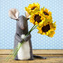 Corinne Lapierre Friendship Mouse Greetings Card, thumbnail 2 of 3