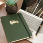 Land Vehicle Gold Foil Embossed Notebook, thumbnail 1 of 3