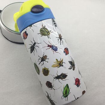 Personalised Insects Bugs Kids Water Bottle, 11 of 12