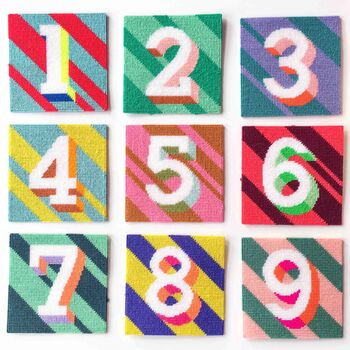 Number Tapestry Kits, 3 of 12