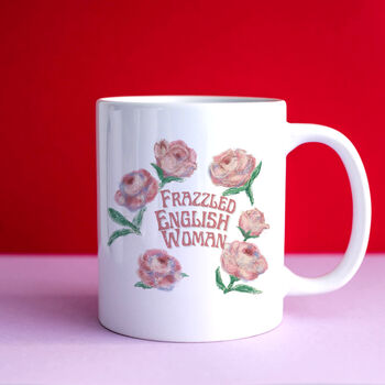 Frazzled English Woman Mug, 2 of 3