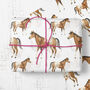 Horse Wrapping Paper Roll Or Folded, thumbnail 3 of 3