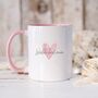 Personalised World's Best Mum Heart Mug, thumbnail 3 of 4