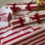 Christmas Crackers Velvet Ribbon Santa Baby Make Your Own Crackers Set Of Six, thumbnail 1 of 3