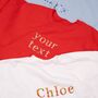 Personalised Floral Embroidered Sweatshirt, thumbnail 7 of 9