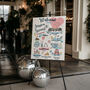 Wedding Welcome Sign/ Bespoke Timeline/Order Of The Day Sign, thumbnail 2 of 6