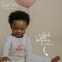 Girls Personalised Lilac Teddy Face Birthday Pyjamas, thumbnail 5 of 11