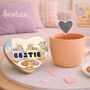 Besties Heart Shaped Tea Bags | Friendship Gift, thumbnail 1 of 5