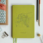 Personalised Line Drawing Portrait Notebook, thumbnail 12 of 12
