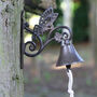 Decorative Butterfly Garden Door Bell, thumbnail 4 of 5