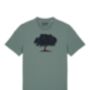 Wild Camping Tree Organic Cotton T Shirt, thumbnail 2 of 3