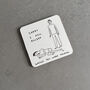 Fell Asleep Coaster – David Shrigley Funny Art Gift, thumbnail 6 of 6