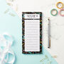 Personalised Patterned To Do Planner Notepad, thumbnail 10 of 11