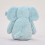 Personalised Blue Elephant Soft Toy, thumbnail 2 of 5
