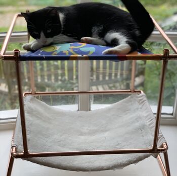 Stackable Copper Cat Bed/ Cat Tower, 3 of 11