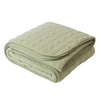 King Sized Quilted Cotton Bedspread, 4 of 5