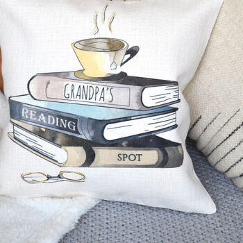 Personalised Reading Spot Cushion, 3 of 3