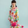 Alessia Girls Nightdress Set With Matching Teddy Bear, thumbnail 2 of 6