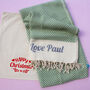 Personalised Cotton Throw, Gift For Mother, thumbnail 2 of 12