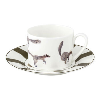 Acorn And Squirrel Cup And Saucer, 6 of 6