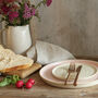 Light Yellow Ceramic Side Plate Stone, thumbnail 3 of 4