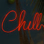 Personalised Neon Chill Sign, thumbnail 2 of 4