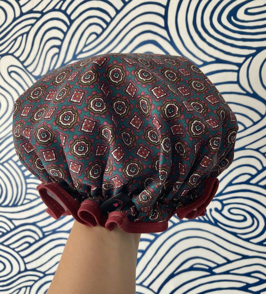 Shower Cap Pre Loved Monogram Fabric By Love Lammie & Co