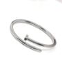 Stainless Steel Nail Bangle, thumbnail 3 of 6