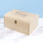 Personalised Our Family Luxury Keepsake Chest, thumbnail 9 of 10