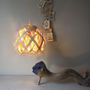 Bell Knot Wooden Lampshade, thumbnail 8 of 8