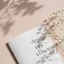 Vow Books Personalised Wedding Vow Cards Cotton Paper, thumbnail 9 of 12